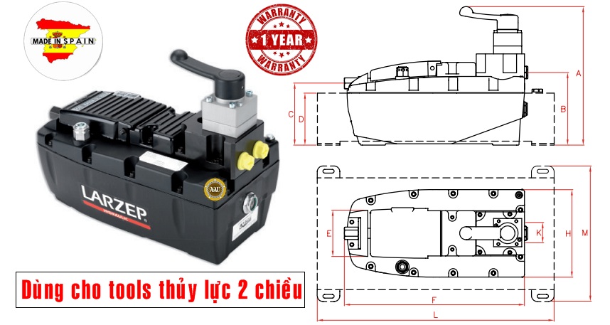 Air hydraulic pumps, z27007, bom khi nen thuy luc, larzep/spain, bom tay thuy luc, bom dien thuy luc, kich thuy luc 1 chieu, kich thuy luc 2 chieu,