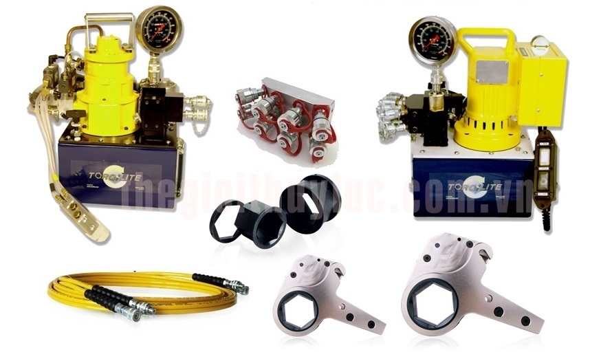 Hydraulic Torque Wrenches, IU-17XL, co le thuy luc dang trong, co le thuy luc dang chup, bom dien co le thuy luc, torqlite/usa